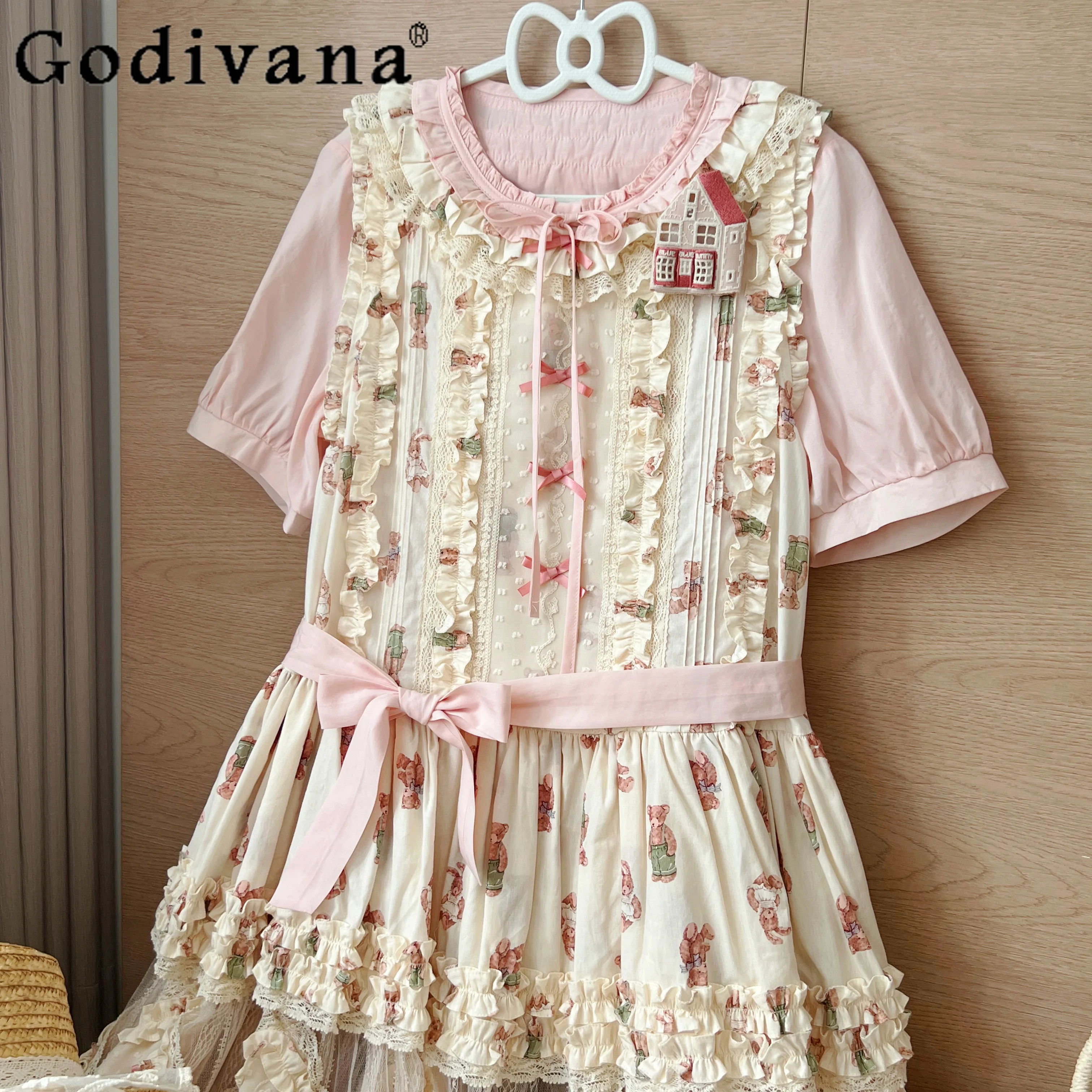 Original Lolita Bottoming Shirts 2025 Summer New Soft Girl Lo Sweet Cute Casual Short-sleeved Tops Women's Y2k Inside Blouses
Original Lolita Bottoming Shirts 2025 Summer New Soft Girl Lo Sweet Cute Casual Short-sleeved Tops Women's Y2k Inside Blouses