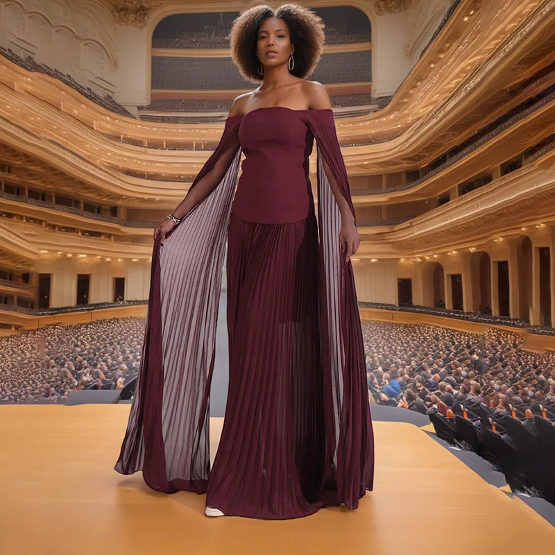 Australian Fashion Two-Piece Set 2026 New One-Shoulder Slim Fit Top High Waist Pleated Skirt Women's Ensemble
Australian Fashion Two-Piece Set 2026 New One-Shoulder Slim Fit Top High Waist Pleated Skirt Women's Ensemble