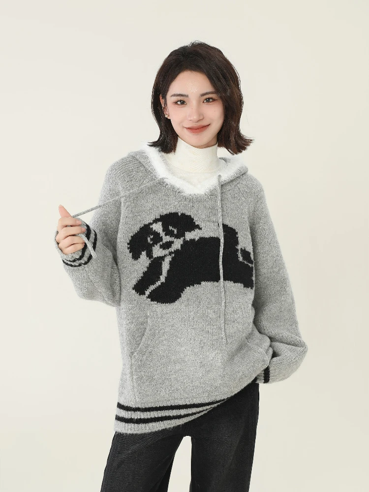 Autumn Winter Korea Y2k Women Chic Sweater Cute Casual Elegant Hoodie 2000s Long Sleeve Printed Pockets Pullover Coat New
Autumn Winter Korea Y2k Women Chic Sweater Cute Casual Elegant Hoodie 2000s Long Sleeve Printed Pockets Pullover Coat New