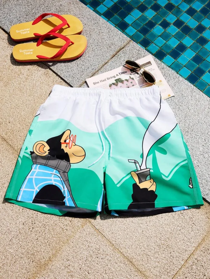 Summer Plus Size Men's Shorts 3D Printed Tether Swim Pants Hawaiian Shorts Quick Drying Casual Animal Monkey Pattern Beach Party
Summer Plus Size Men's Shorts 3D Printed Tether Swim Pants Hawaiian Shorts Quick Drying Casual Animal Monkey Pattern Beach Party
