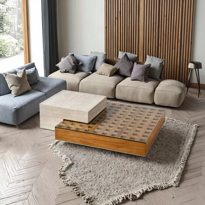 Customized Size Modern Design Style Natural Marble Furniture Coffee Table Solid Wood Travertine for Hotel Restaurant
Customized Size Modern Design Style Natural Marble Furniture Coffee Table Solid Wood Travertine for Hotel Restaurant