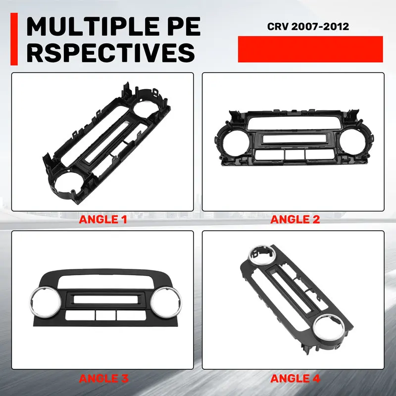 Car Fascia A/C Air Conditioning Panel For Honda CRV CR-V 2007-2012 Dash Kit Install Facia Console Bezel Adapter Plate
Car Fascia A/C Air Conditioning Panel For Honda CRV CR-V 2007-2012 Dash Kit Install Facia Console Bezel Adapter Plate