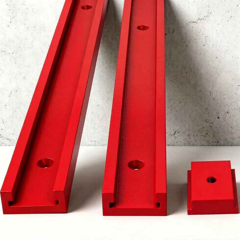 T30 Aluminum T-shaped Track and T-shaped Slot Slider Standard Bevel Gauge Guide Rail Suitable for Woodworking Workbench Fixtures
T30 Aluminum T-shaped Track and T-shaped Slot Slider Standard Bevel Gauge Guide Rail Suitable for Woodworking Workbench Fixtures