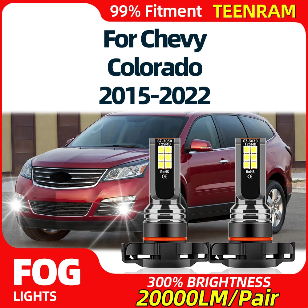 2Pcs CSP Chips Fog Lights Bulbs 20000LM Super Bright Auto Fog Lamps 12V For Chevy Colorado 2015-2017 2018 2019 2020 2021 2022
2Pcs CSP Chips Fog Lights Bulbs 20000LM Super Bright Auto Fog Lamps 12V For Chevy Colorado 2015-2017 2018 2019 2020 2021 2022