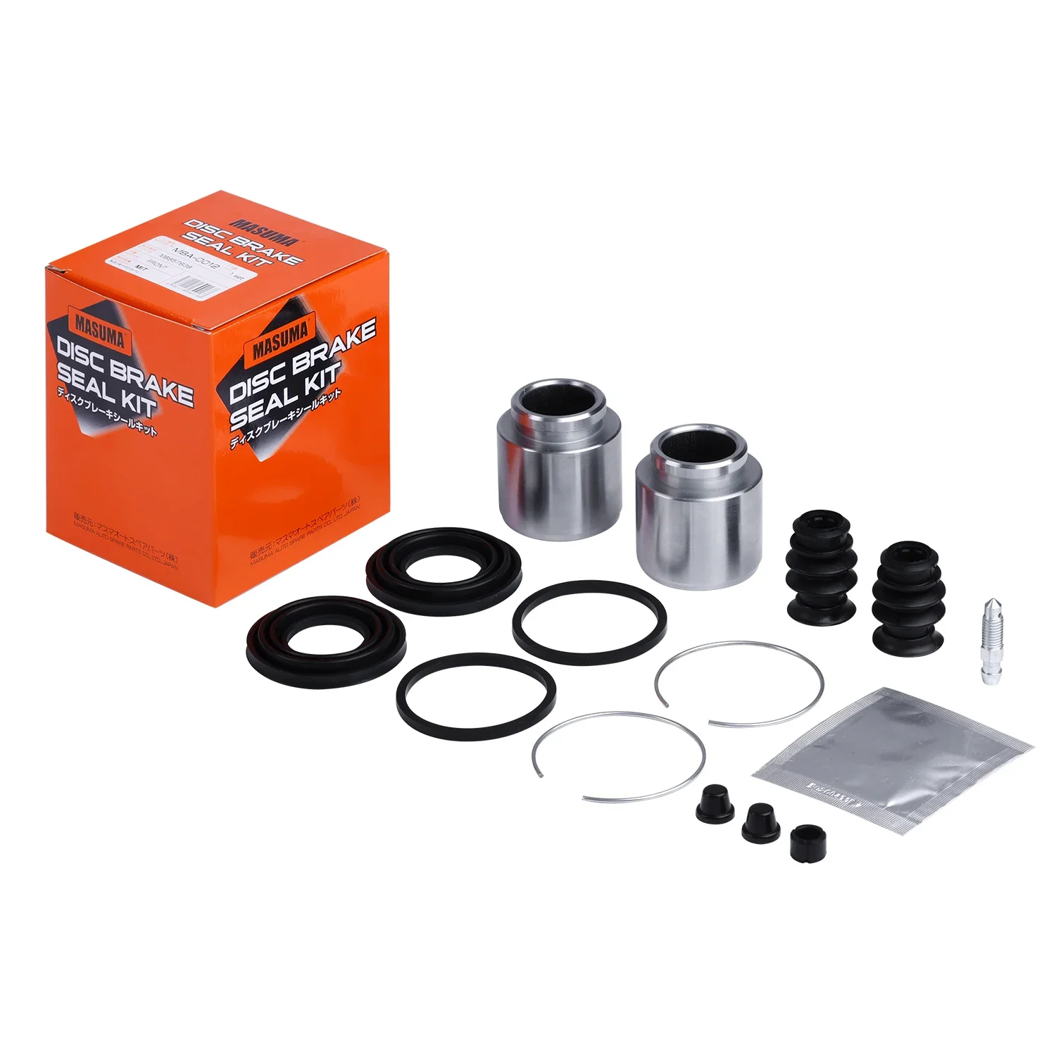 MBA-0012 MASUMA Auto Factory Front Brake Caliper Repair Kit for CITROEN C-CROSSER 2200cc. SUV. 5D. MB857838 for MITSUBISHI
MBA-0012 MASUMA Auto Factory Front Brake Caliper Repair Kit for CITROEN C-CROSSER 2200cc. SUV. 5D. MB857838 for MITSUBISHI