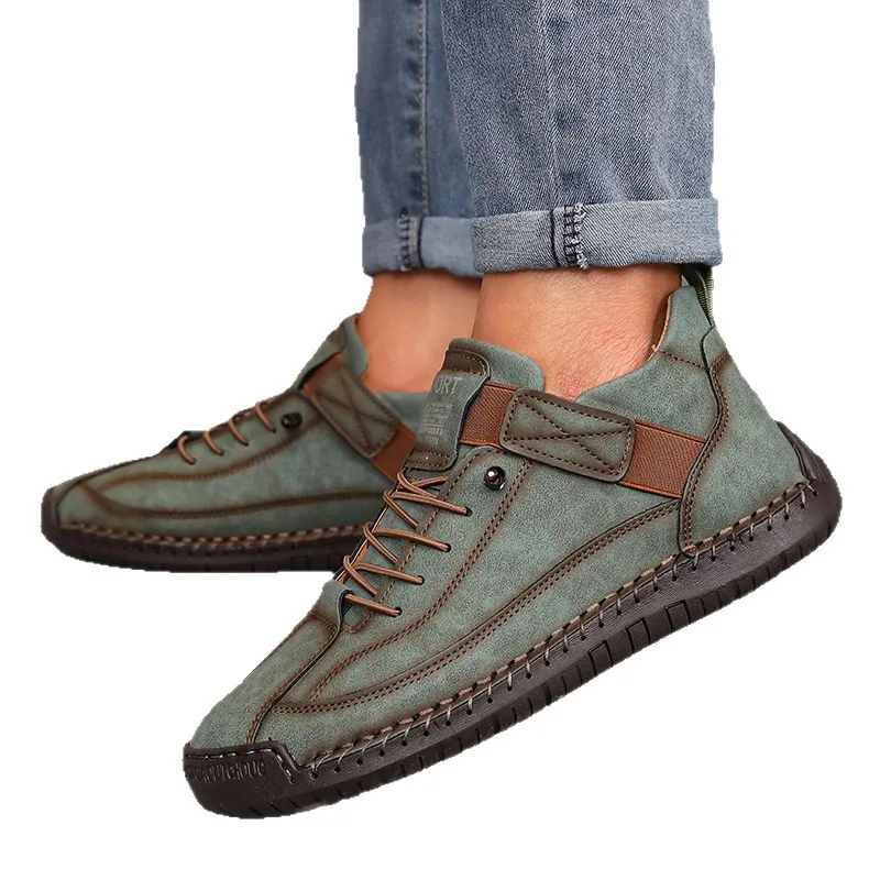 Women's Boots Mid Top for Summer British Style Retro Anti Slip Workwear Shoes Fashionable Luxurious Design Couple's Loafers
Women's Boots Mid Top for Summer British Style Retro Anti Slip Workwear Shoes Fashionable Luxurious Design Couple's Loafers