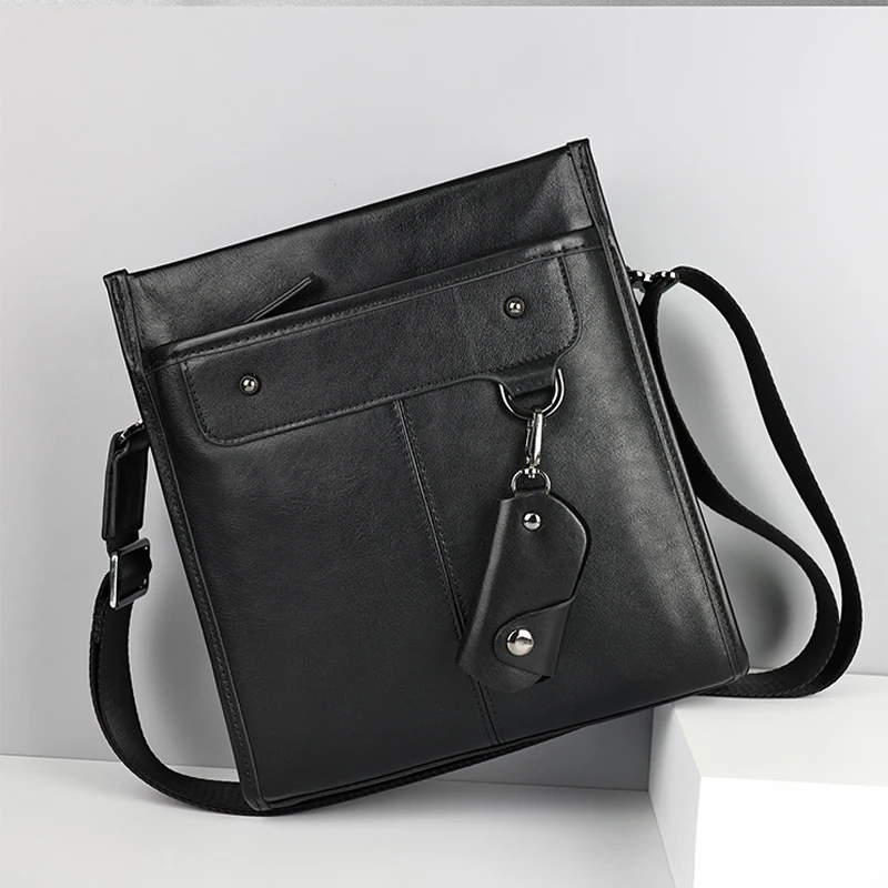 Shoulder Bag Men's Leather Men's Bag Top Layer Cowhide Crossbody Bag Men's Casual Trend Personality Fanny Pack сумка SAC
Shoulder Bag Men's Leather Men's Bag Top Layer Cowhide Crossbody Bag Men's Casual Trend Personality Fanny Pack сумка SAC