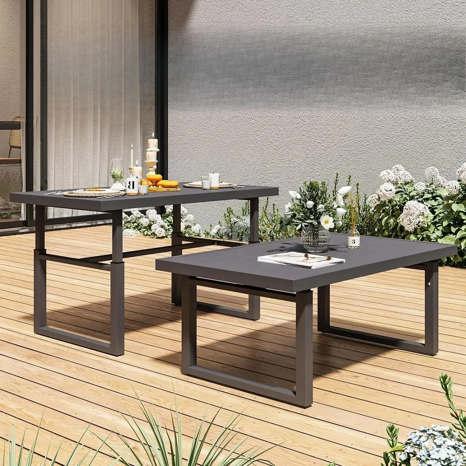 l Уличная мебель, алюминиевый набор мебели для патио, металлический современный набор для уличного патио, алюминиевый набор для патио с высокой спинкой
l Уличная мебель, алюминиевый набор мебели для патио, металлический современный набор для уличного патио, алюминиевый набор для патио с высокой спинкой