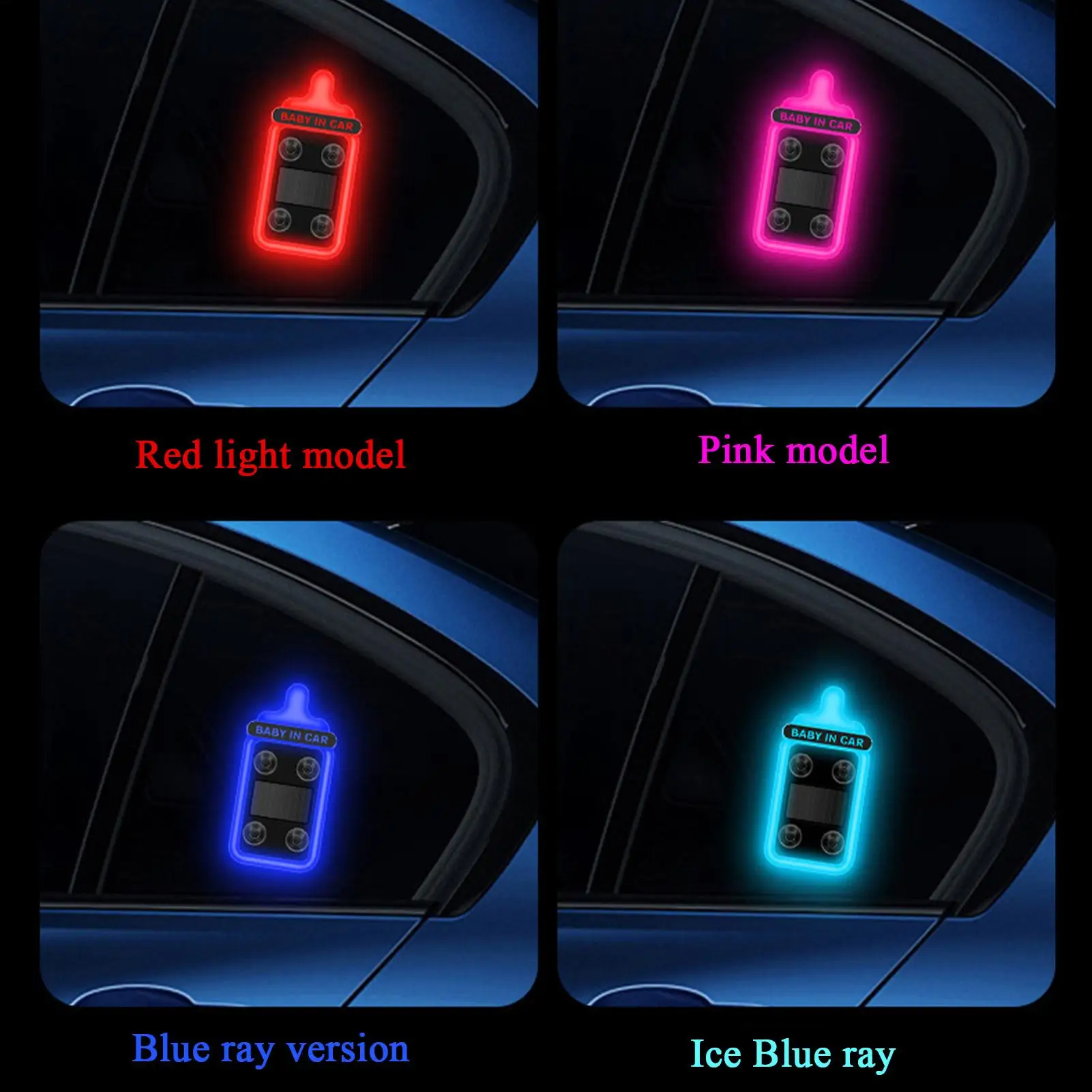 Car Interior Lights Wireless Strong Suction LED Lights Solar Powered Triangular Window Baby Bottle Ambient Light
Car Interior Lights Wireless Strong Suction LED Lights Solar Powered Triangular Window Baby Bottle Ambient Light