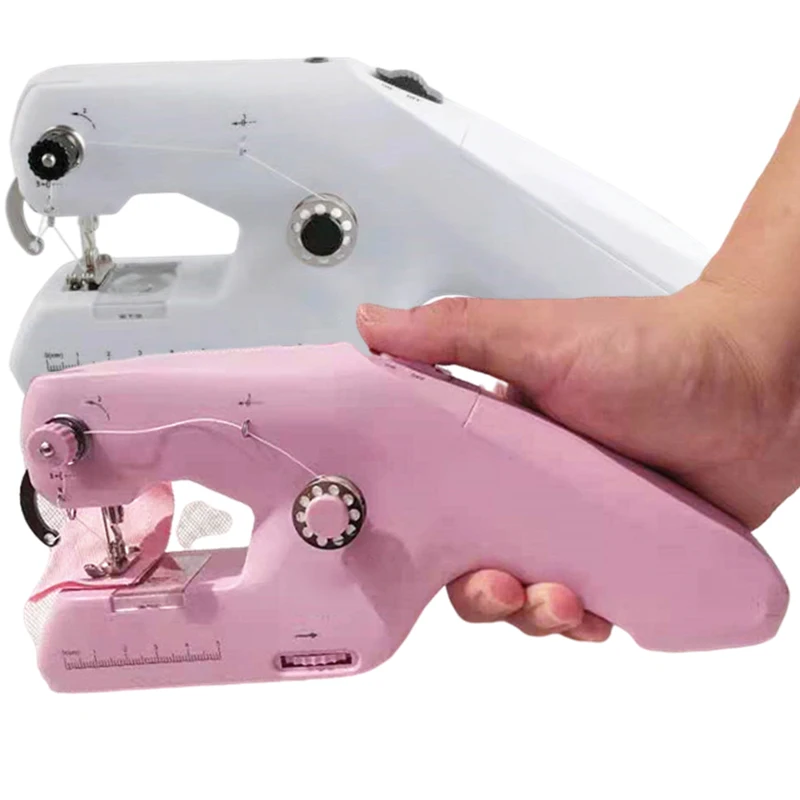 ZDML-6 Sewing Machine Mini Handheld Portable Electric Double-thread Fast Needle Thread Clothes Fabric Sewing Machine
ZDML-6 Sewing Machine Mini Handheld Portable Electric Double-thread Fast Needle Thread Clothes Fabric Sewing Machine