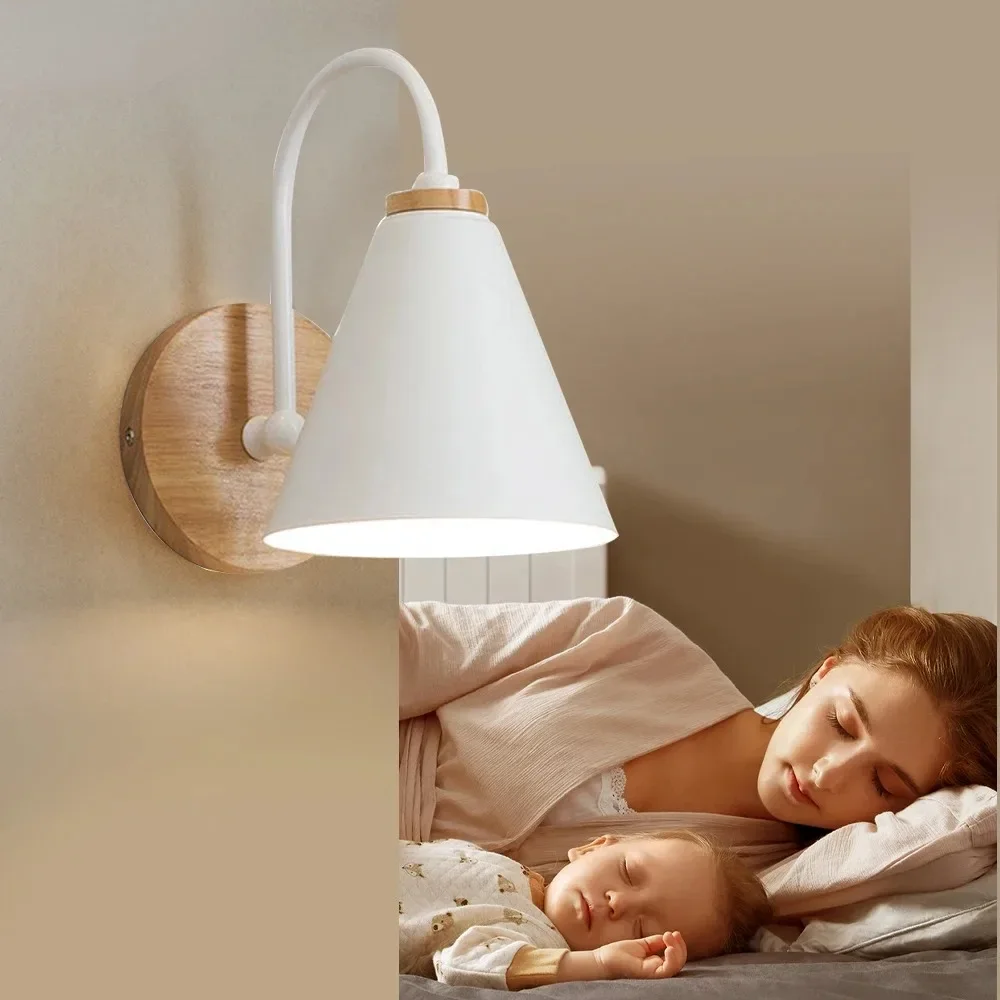 Nordic Modern Indoor LED Wall Lamp Simple Wooden Wall Lights Bedroom Bedside Reading Lights for Living Room Kitchen Lighting
Nordic Modern Indoor LED Wall Lamp Simple Wooden Wall Lights Bedroom Bedside Reading Lights for Living Room Kitchen Lighting