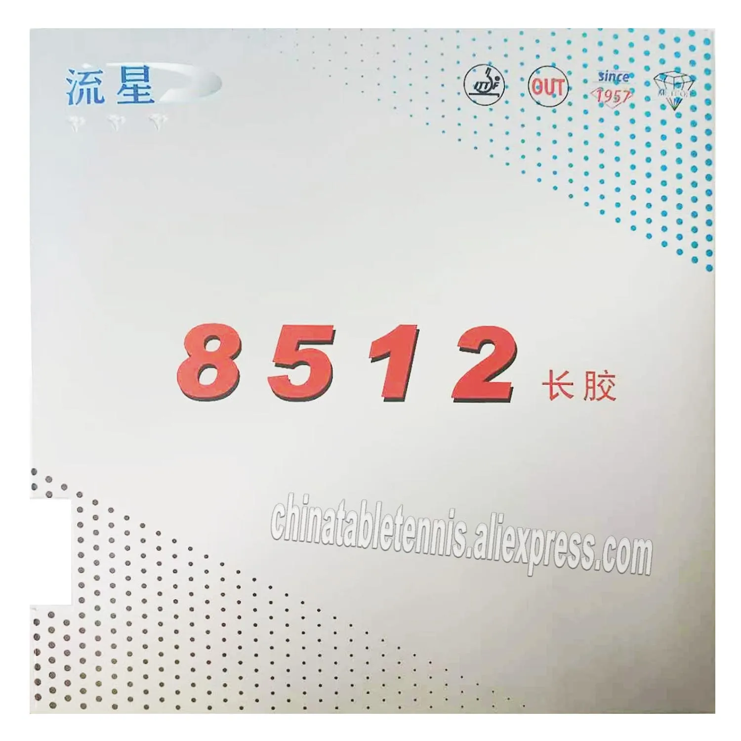 Meteor 8512 DIAMOND long Pimples-out table tennis rubber top sheet ping pong rubber without sponge rubber
Meteor 8512 DIAMOND long Pimples-out table tennis rubber top sheet ping pong rubber without sponge rubber