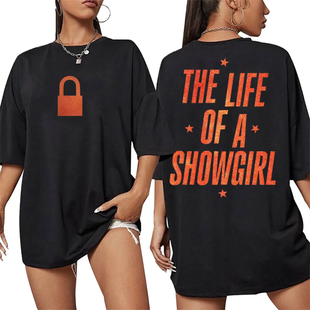 The Life of A Showgirl Tour 2025 T Shirt Men Women Summer High Quality Clothing T-shirt Casual Vintage Oversized Cotton T shirts
The Life of A Showgirl Tour 2025 T Shirt Men Women Summer High Quality Clothing T-shirt Casual Vintage Oversized Cotton T shirts