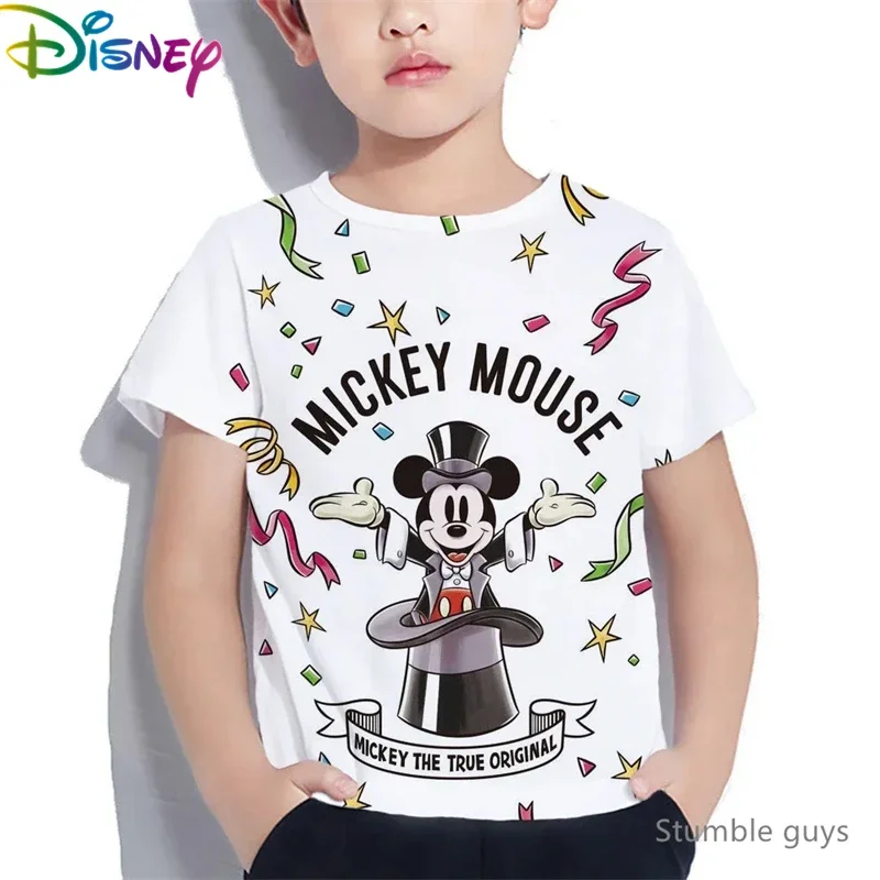 Kids Casual 2026 Summer Mickey Minnie T-Shirt Trendy Disney Print Boys Girls Wear
Kids Casual 2026 Summer Mickey Minnie T-Shirt Trendy Disney Print Boys Girls Wear
