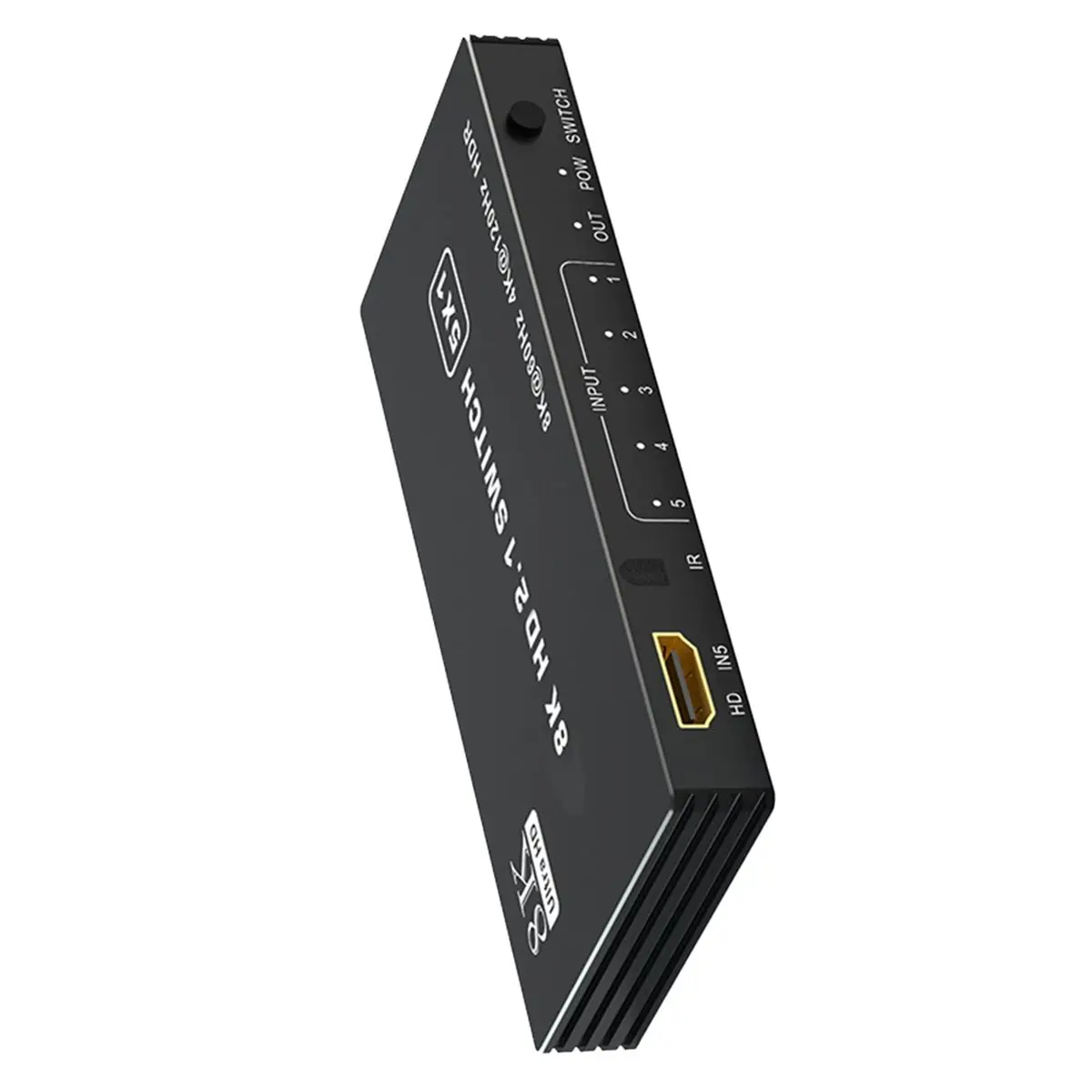 Digital Essentials 8K -Compatible 2.0 5 in 1 Out Switch Splitter 120Hz 5-Port HD 4K 120Hz Splitter -Compatible Switcher CEC 48gb
Digital Essentials 8K -Compatible 2.0 5 in 1 Out Switch Splitter 120Hz 5-Port HD 4K 120Hz Splitter -Compatible Switcher CEC 48gb