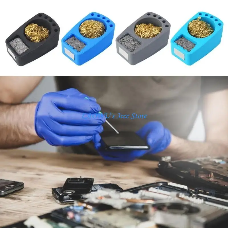 Y8AD Soldering Iron Tip Cleaner Set for Quick Solder Removal Enhances Tool Longevity
Y8AD Soldering Iron Tip Cleaner Set for Quick Solder Removal Enhances Tool Longevity