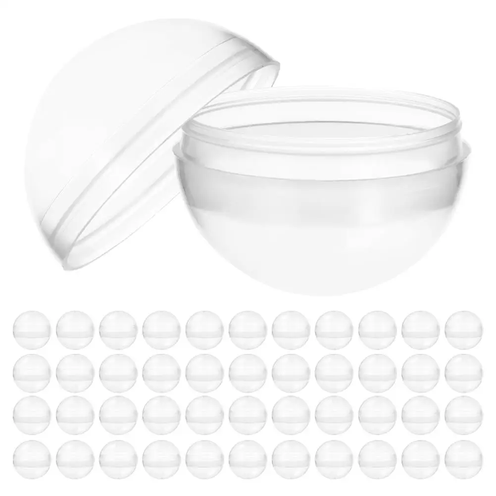 Transparent Shells Plastic Balls for Toy Vending Machine Capsules Display Storage Reusable Durability Fillable Prizes
Transparent Shells Plastic Balls for Toy Vending Machine Capsules Display Storage Reusable Durability Fillable Prizes