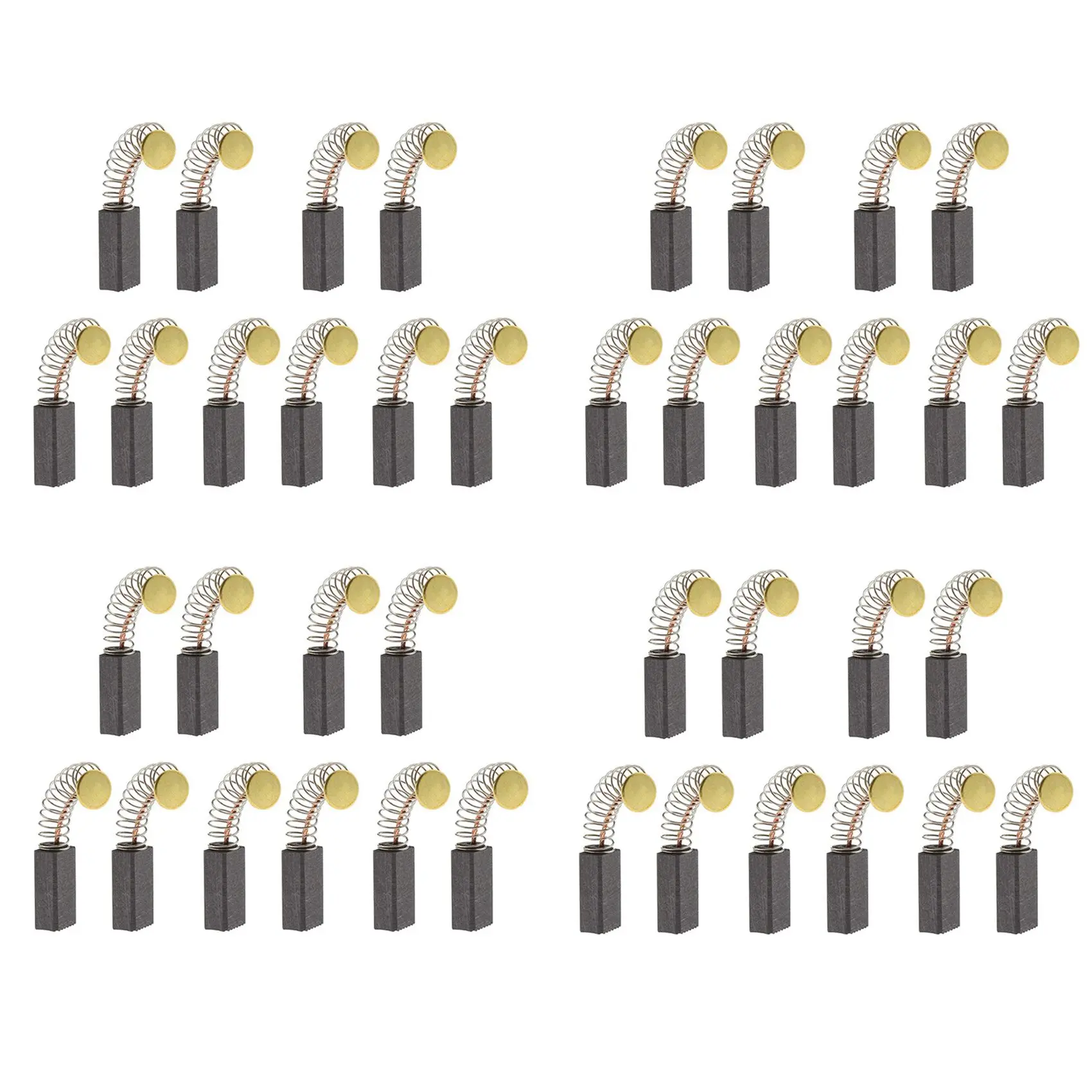 N84R 15 Pairs Motor Carbon Brushes 13Mm X 8Mm X 5Mm Universal Power Tool Replacement Parts For Angle Grinder Orbital Sander
N84R 15 Pairs Motor Carbon Brushes 13Mm X 8Mm X 5Mm Universal Power Tool Replacement Parts For Angle Grinder Orbital Sander