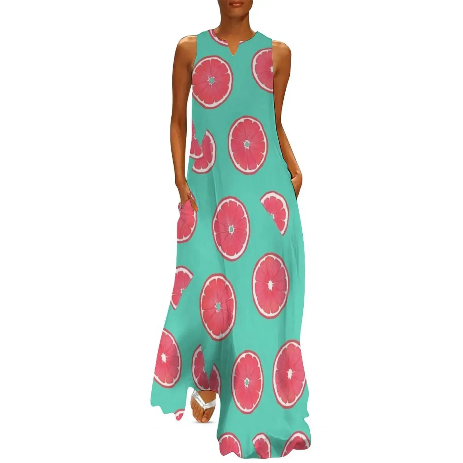 Pink Grapefruit Splash Long Dress elegant evening dresses for women 2025 dresses for special events Women's evening dress Dress
Pink Grapefruit Splash Long Dress elegant evening dresses for women 2025 dresses for special events Women's evening dress Dress