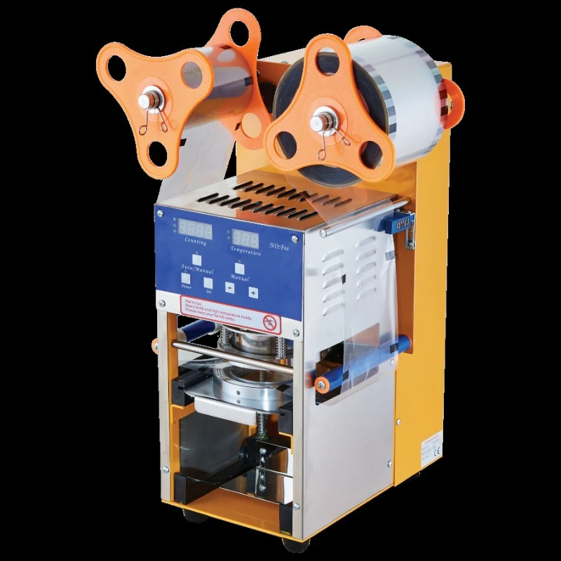 Automatic milk tea cup sealing machine, paper cup plastic cup sealing machine
Automatic milk tea cup sealing machine, paper cup plastic cup sealing machine