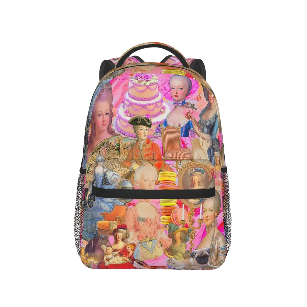 Collage Of Marie Antoinette Backpack Hot Sale Daypack Large Capacity Children BookBag School Bag Shoulder Bags for Men Women
Collage Of Marie Antoinette Backpack Hot Sale Daypack Large Capacity Children BookBag School Bag Shoulder Bags for Men Women