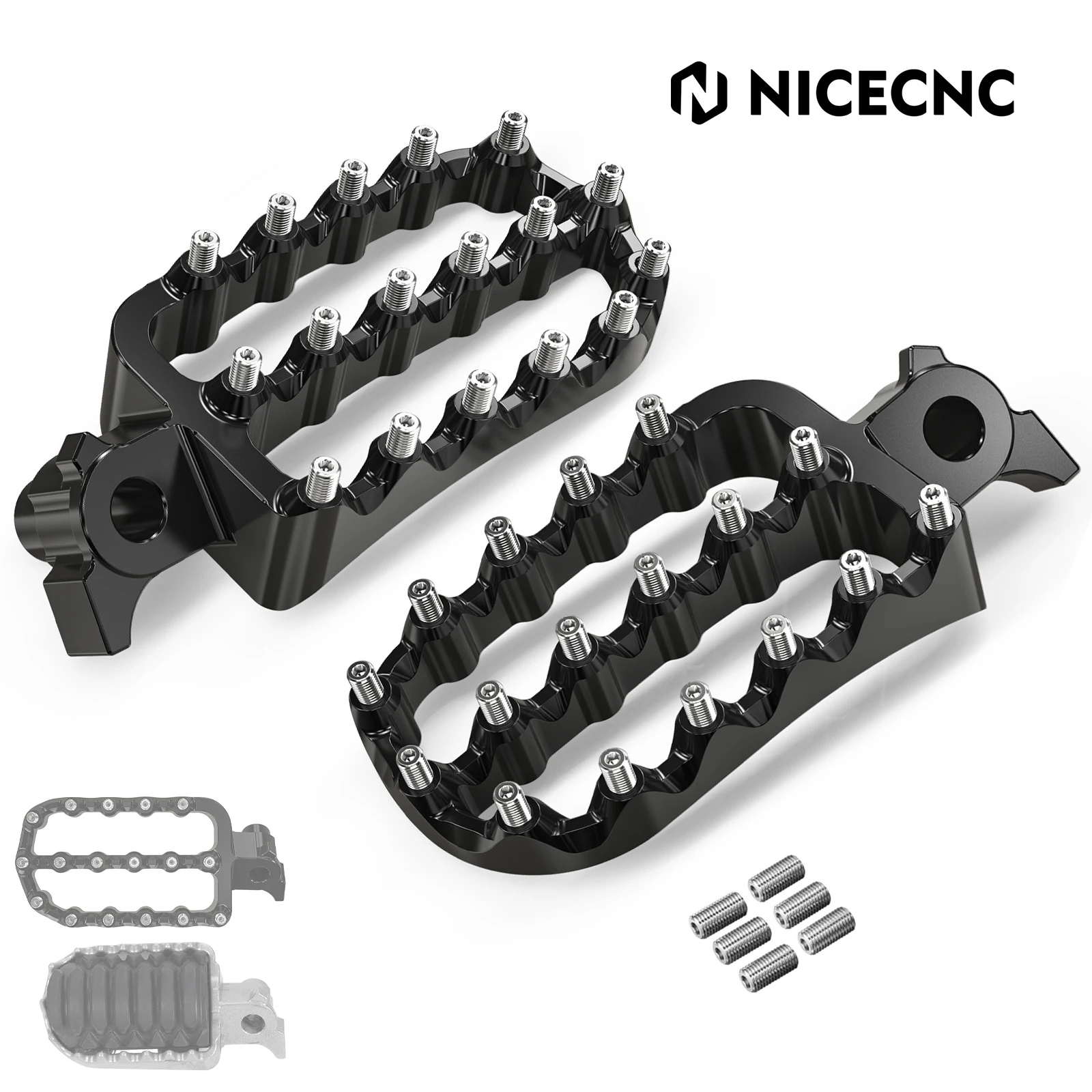 For 2019-2024 Yamaha Tenere 700 Footrests Anti-Slip Footpeg Large Footpegs for Yamaha Tenere 700 Rally Edition XTZ700 2020-2024
For 2019-2024 Yamaha Tenere 700 Footrests Anti-Slip Footpeg Large Footpegs for Yamaha Tenere 700 Rally Edition XTZ700 2020-2024