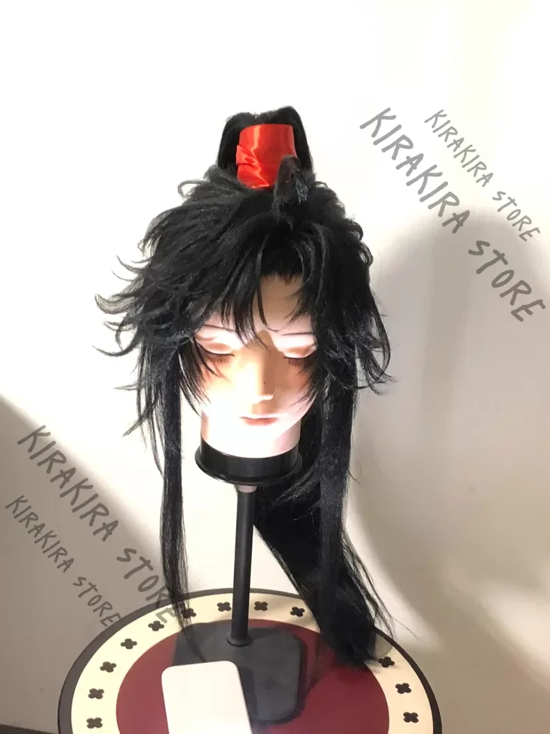 Grandmaster of Demonic Cultivation Wei Wuxian Cosplay Wig Styling Hairpiece Periwig Styled Game Role-playing Headwear Anime Expo
Grandmaster of Demonic Cultivation Wei Wuxian Cosplay Wig Styling Hairpiece Periwig Styled Game Role-playing Headwear Anime Expo