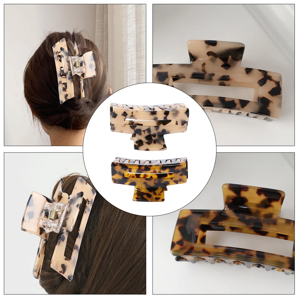 2Pcs Retro Headdress Hair Claw Clips Durable Acrylic Comfortable Wear Hair Accessories Tie Tools Face Wash Aid Multi Color
2Pcs Retro Headdress Hair Claw Clips Durable Acrylic Comfortable Wear Hair Accessories Tie Tools Face Wash Aid Multi Color