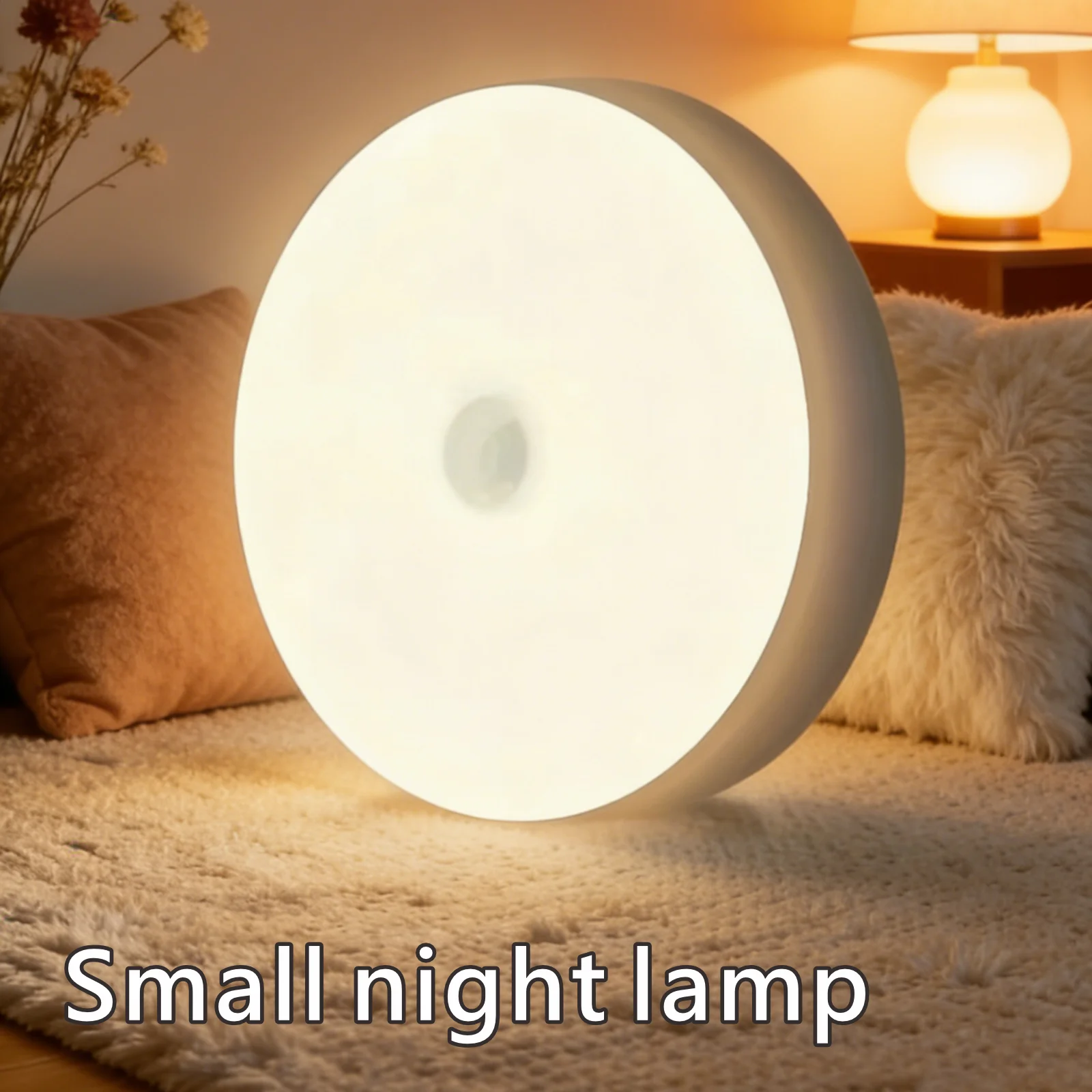 Round LED Smart Human Body Induction Night Light, Magnetic Rechargeable, for Bedroom, Bedside and Cabinet
Round LED Smart Human Body Induction Night Light, Magnetic Rechargeable, for Bedroom, Bedside and Cabinet