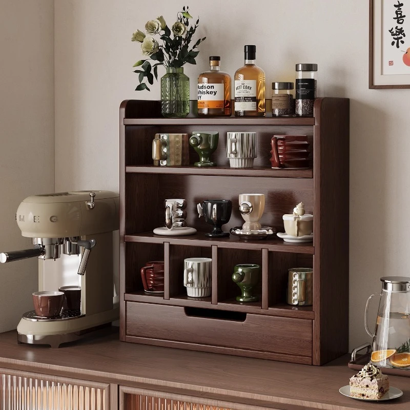 Cup holder Solid wood retro teacup tea set Dining table placement cabinet Water cup
Cup holder Solid wood retro teacup tea set Dining table placement cabinet Water cup