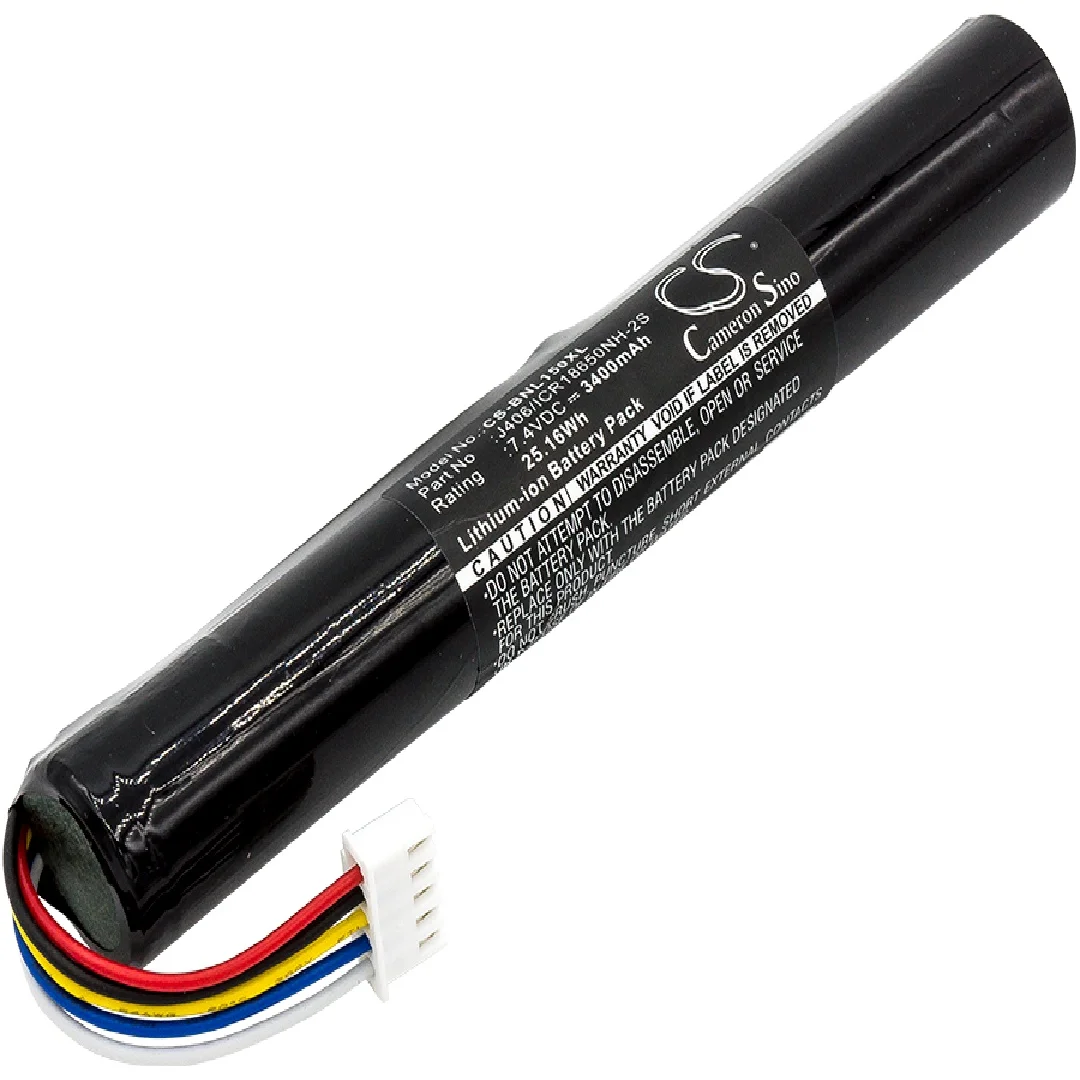 Cameron Sino 3400mAh Battery For Bang & Olufsen BeoLit 15 BeoLit 17 BeoPlay A2 Active J406/ICR18650NH-2S
Cameron Sino 3400mAh Battery For Bang & Olufsen BeoLit 15 BeoLit 17 BeoPlay A2 Active J406/ICR18650NH-2S
