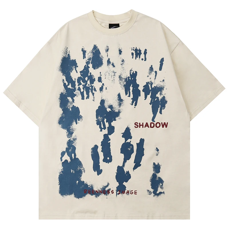 Summer Mens Short Sleeve Tshirts Hip Hop People Shadow Graphic Print Outfit T-Shirts Streetwear Harajuku Casual Cotton Tops Tees
Summer Mens Short Sleeve Tshirts Hip Hop People Shadow Graphic Print Outfit T-Shirts Streetwear Harajuku Casual Cotton Tops Tees