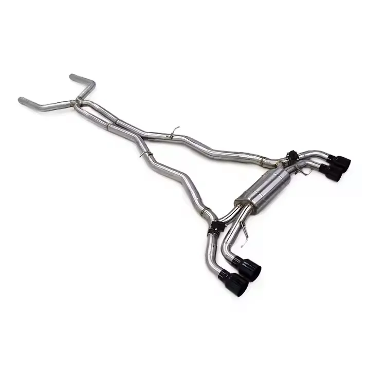 Upgraded versionOBM SUS304 Catback Exhaust System for M5 F90 4.4T Electronic Valve Exhaust Pipe
Upgraded versionOBM SUS304 Catback Exhaust System for M5 F90 4.4T Electronic Valve Exhaust Pipe