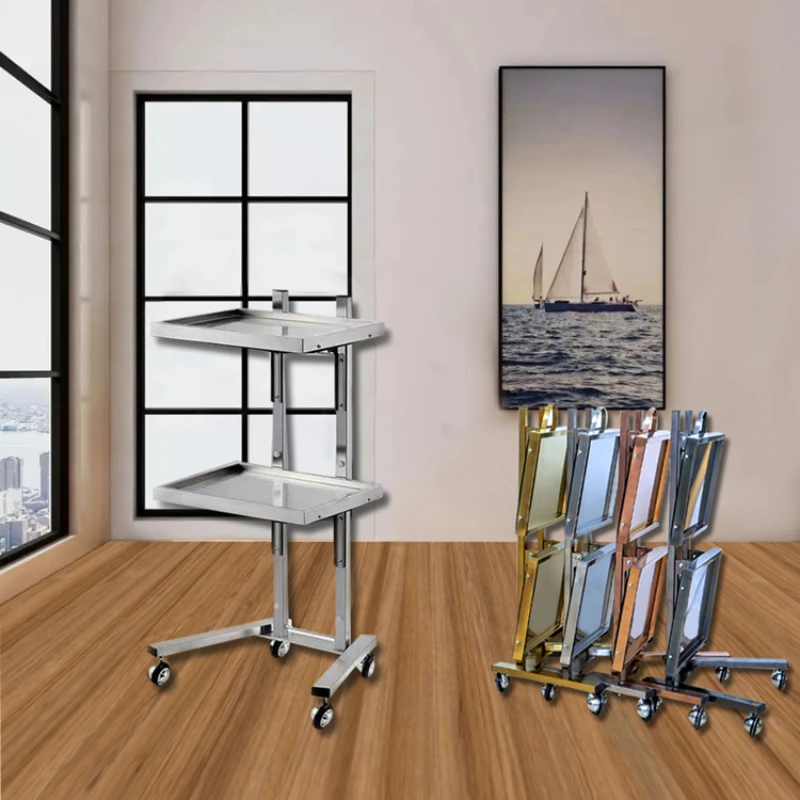 Stainless Steel Salon Trolley Hospital Food Spa Machine Lashes Salon Trolley Clear Tattoo Carrello Con Ruote Furniture ZT50ST
Stainless Steel Salon Trolley Hospital Food Spa Machine Lashes Salon Trolley Clear Tattoo Carrello Con Ruote Furniture ZT50ST