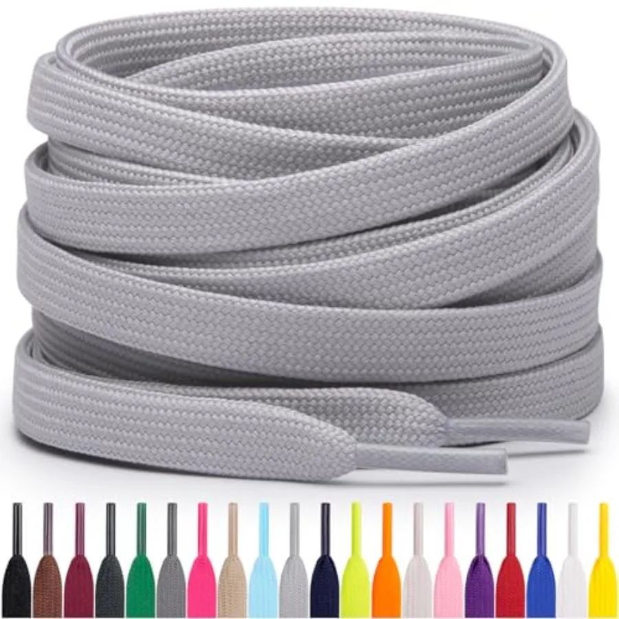 Miscly Flat Shoe Laces for Sneakers, Multiple Lengths and Colors Available
Miscly Flat Shoe Laces for Sneakers, Multiple Lengths and Colors Available