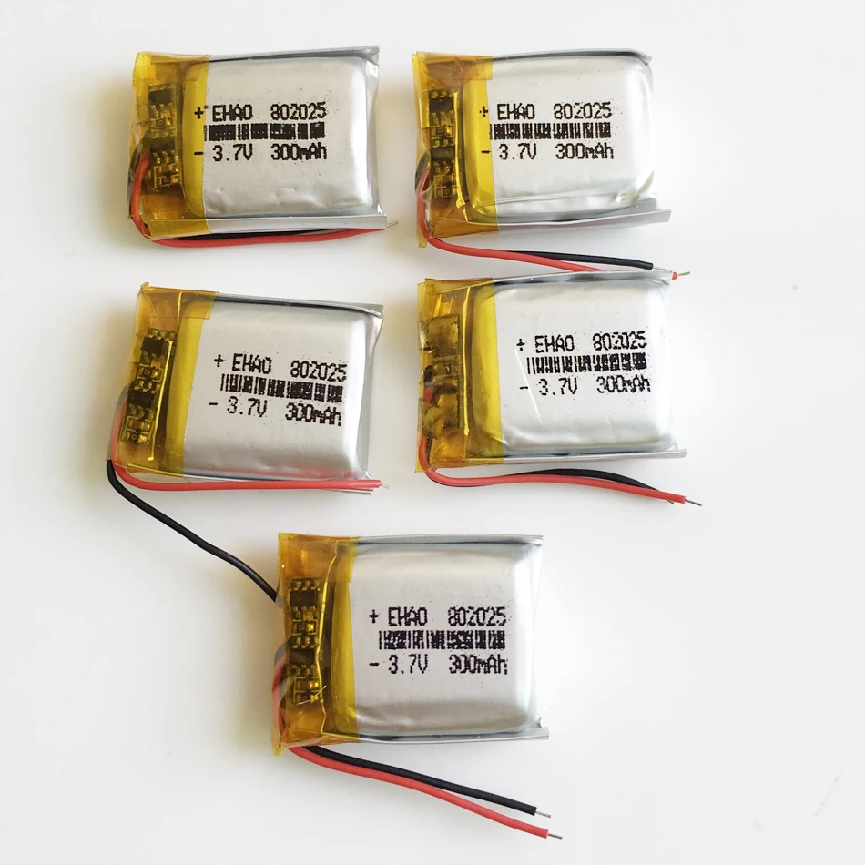 5 шт. 3,7 В 300 мАч Lipo аккумуляторная батарея 802025 мощность для камеры MP3 DVD умные часы массажер рекордер динамик умные часы
5 шт. 3,7 В 300 мАч Lipo аккумуляторная батарея 802025 мощность для камеры MP3 DVD умные часы массажер рекордер динамик умные часы