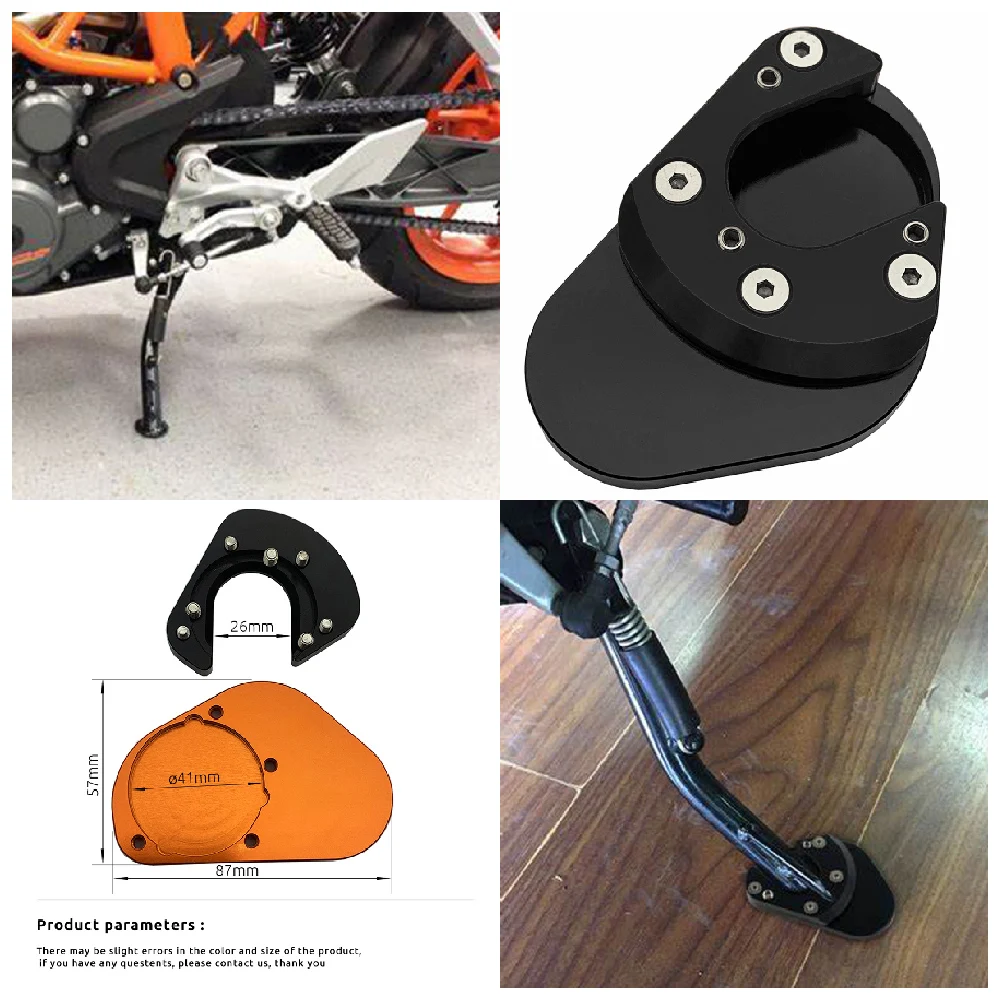 Fit for KTM 390 Duke 250 200 125 DUKE390 ABS RC390 RC200 RC125 2014-2016 Motorcycle Side Stand Base Extension Plate Extender Pad
Fit for KTM 390 Duke 250 200 125 DUKE390 ABS RC390 RC200 RC125 2014-2016 Motorcycle Side Stand Base Extension Plate Extender Pad