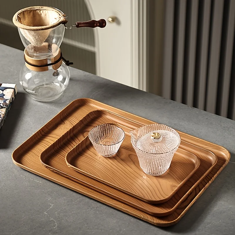 3pc Woodgrain Plastic Trays - Rectangular, Faux Oak, Lightweight/Durable. For Kitchen, Decor, Plants. Ideal for Home, Hotel
3pc Woodgrain Plastic Trays - Rectangular, Faux Oak, Lightweight/Durable. For Kitchen, Decor, Plants. Ideal for Home, Hotel