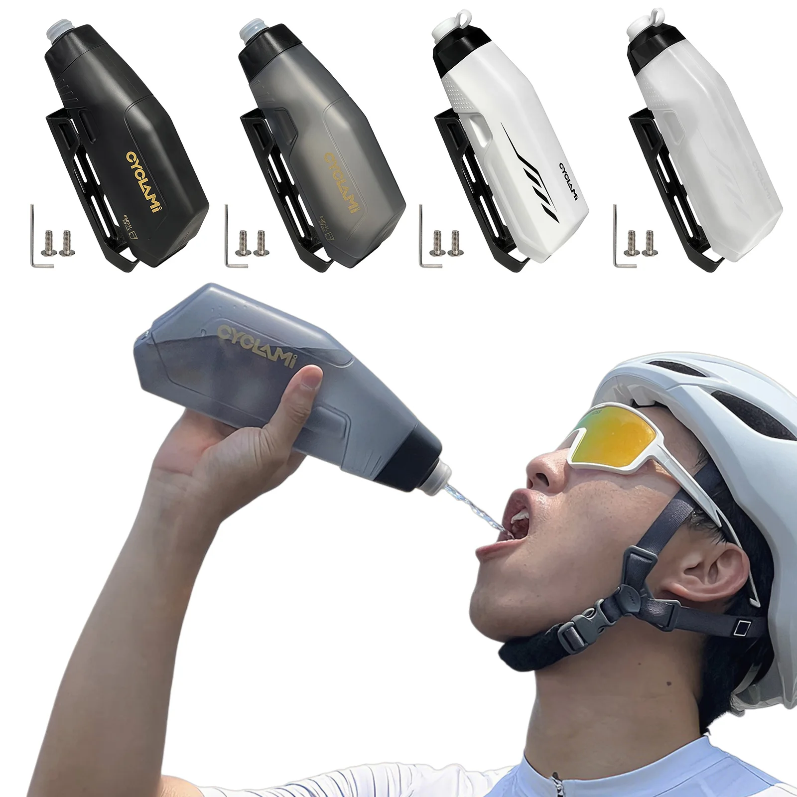650ml Down Tube Riding Water Kettle Squeeze To Drink Design Drinking Bottle Bike Frame with Bike Frame for Road Mountain Bicycle
650ml Down Tube Riding Water Kettle Squeeze To Drink Design Drinking Bottle Bike Frame with Bike Frame for Road Mountain Bicycle