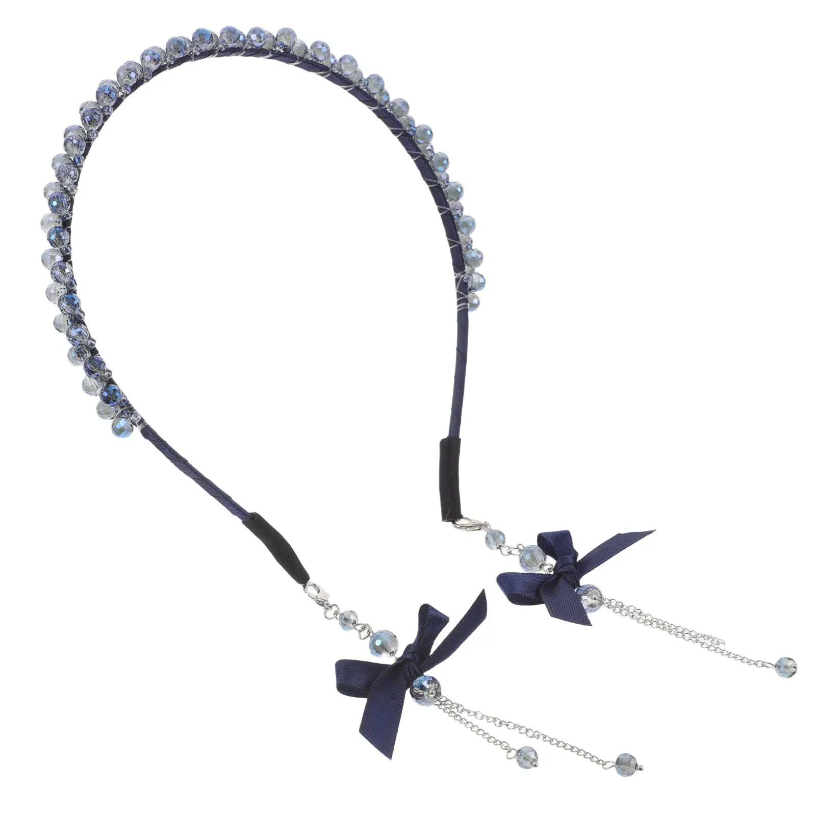 Rhinestone Tassel Hair Chain Headband Elegant Bridal Hairband Fashion Hair Accessories Women Grip Headbands for Women
Rhinestone Tassel Hair Chain Headband Elegant Bridal Hairband Fashion Hair Accessories Women Grip Headbands for Women