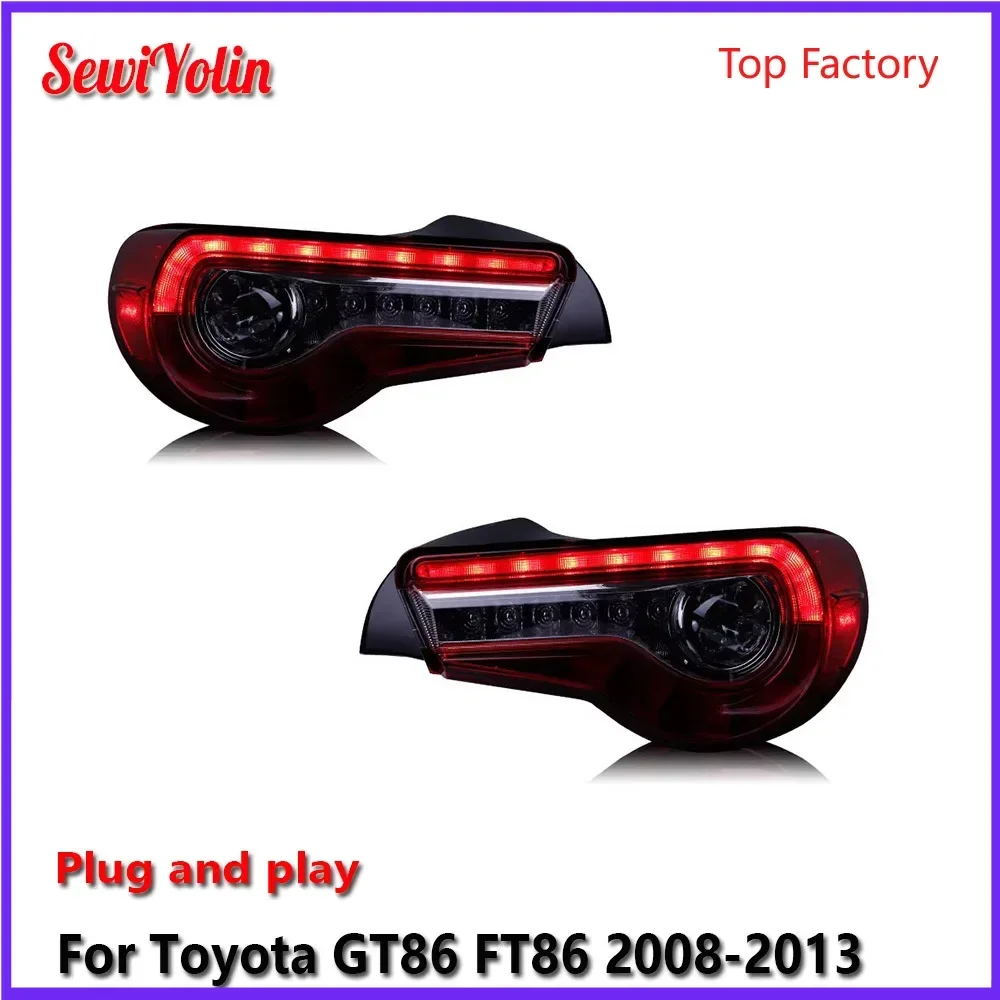 Автомобильные светодиодные задние фонари, аксессуары для Toyota GT86 FT86 2008-2013, авто задние противотуманные фары DRL, стоп-сигнал поворота Plug and Play
Автомобильные светодиодные задние фонари, аксессуары для Toyota GT86 FT86 2008-2013, авто задние противотуманные фары DRL, стоп-сигнал поворота Plug and Play