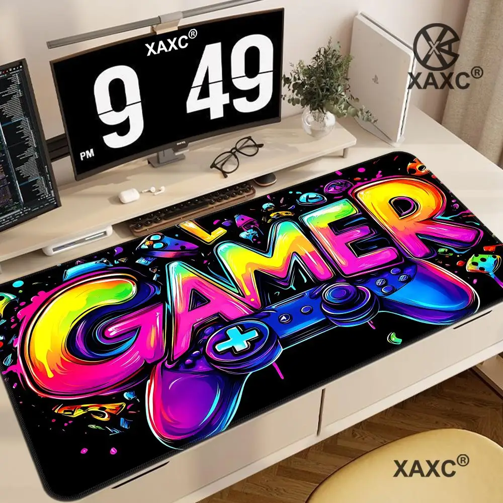 Gamepad Pattern Mouse Pad Large Office Laptop Desk Mats Non-Slip Rubber Home Table Mat Gaming XXL Gamer Keyboard Pads HYBXXC
Gamepad Pattern Mouse Pad Large Office Laptop Desk Mats Non-Slip Rubber Home Table Mat Gaming XXL Gamer Keyboard Pads HYBXXC