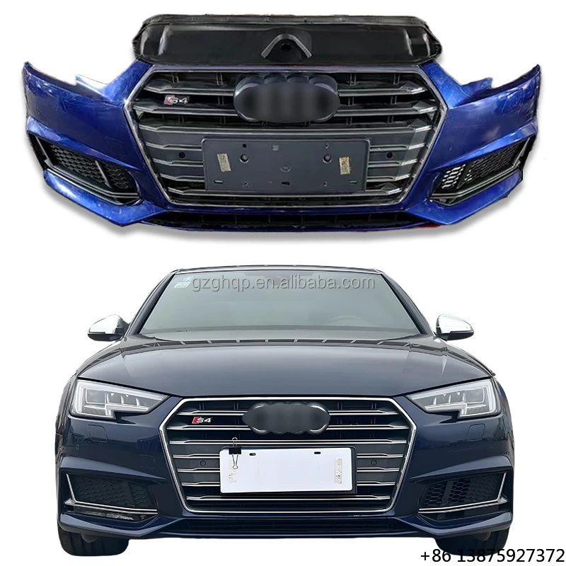 Suitable for 17-19 S4 Original Front Grille, Front Bumper, Grille Headlights, Old A4 Upgraded New S4 Bumper
Suitable for 17-19 S4 Original Front Grille, Front Bumper, Grille Headlights, Old A4 Upgraded New S4 Bumper