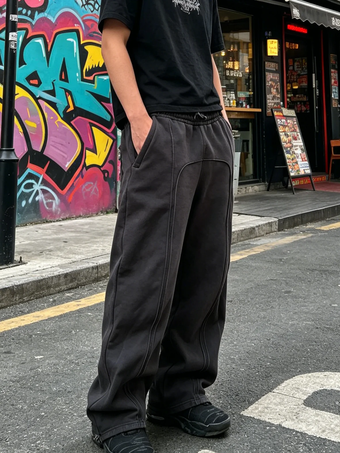 Cross border hip-hop solid color pants, casual pants, sweatpants, simple and loose, lazy commuting style
Cross border hip-hop solid color pants, casual pants, sweatpants, simple and loose, lazy commuting style