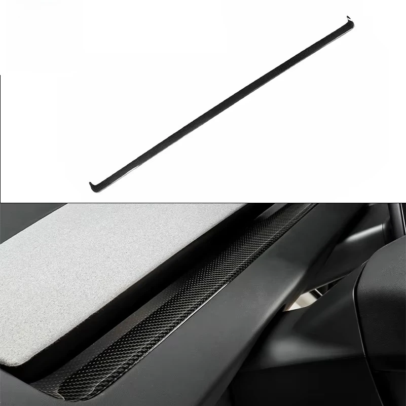 For 2023+ Center Console Dashboard Lower Trim Strip Real Dry Carbon Fiber Interior Upgrade
For 2023+ Center Console Dashboard Lower Trim Strip Real Dry Carbon Fiber Interior Upgrade