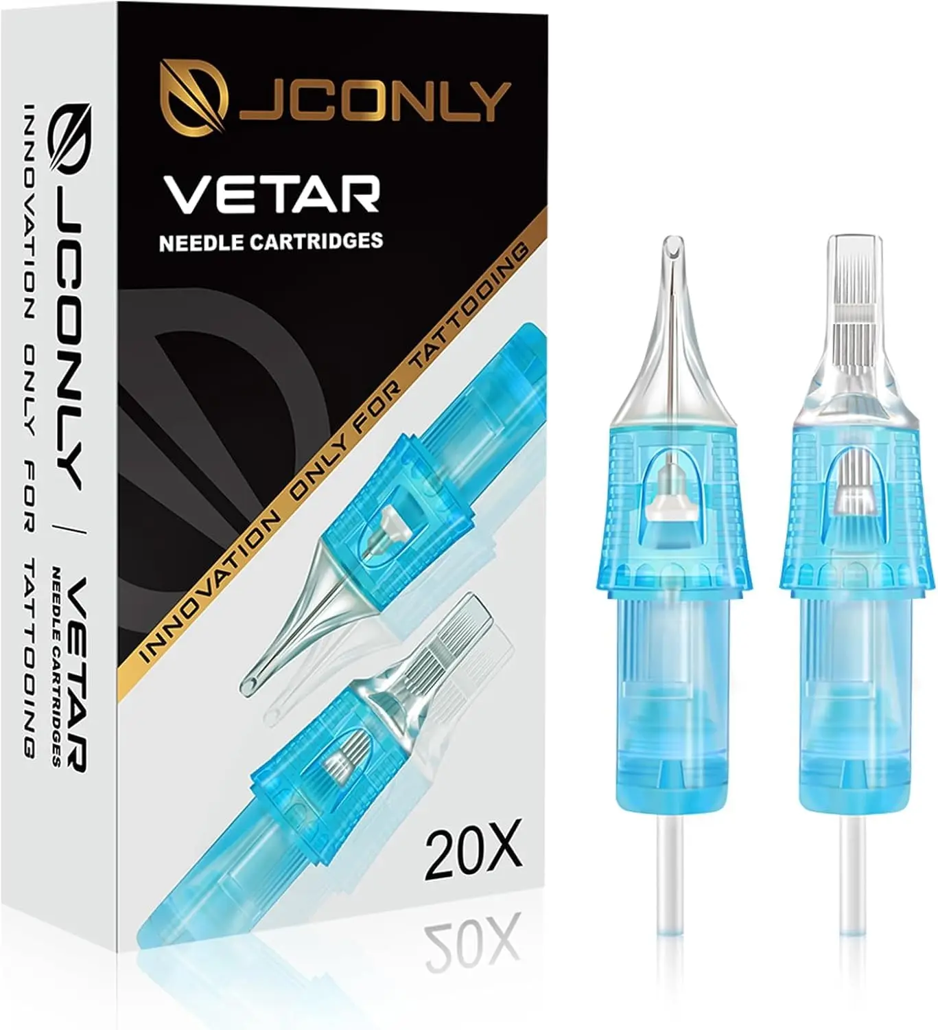 20Pcs Tattoo Cartridge Needles #10 Bugpin 3 Round Liner 0.30mm Long Taper 5mm
20Pcs Tattoo Cartridge Needles #10 Bugpin 3 Round Liner 0.30mm Long Taper 5mm