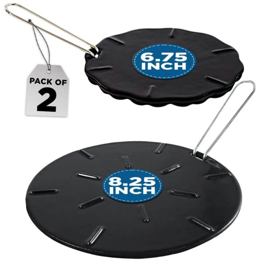Cast Iron Heat Diffuser for Gas Stove 2 Sizes Included 8.25 and 6.75 Inch Heat Diffusers for Electric Stove - Gas Heat Plate -
Cast Iron Heat Diffuser for Gas Stove 2 Sizes Included 8.25 and 6.75 Inch Heat Diffusers for Electric Stove - Gas Heat Plate -