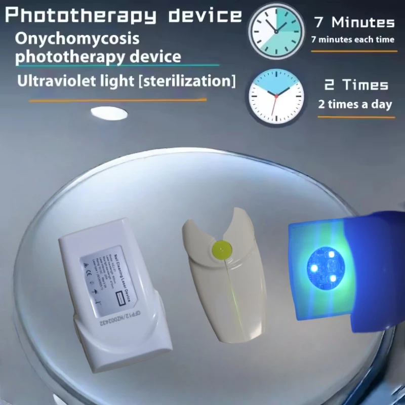 Nail Fungus Elimination Laser - 905nm+470nm Comprehensive Treatment System - USB Charging & Easy to Use
Nail Fungus Elimination Laser - 905nm+470nm Comprehensive Treatment System - USB Charging & Easy to Use