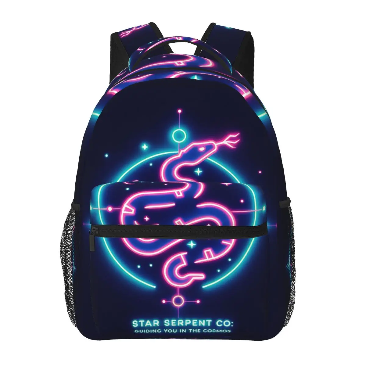 Star Serpent Co Guiding You To The Cosmos Backpack Hot Sale Daypack Boys Girls BookBag School Bag Shoulder Bags for Men Women
Star Serpent Co Guiding You To The Cosmos Backpack Hot Sale Daypack Boys Girls BookBag School Bag Shoulder Bags for Men Women