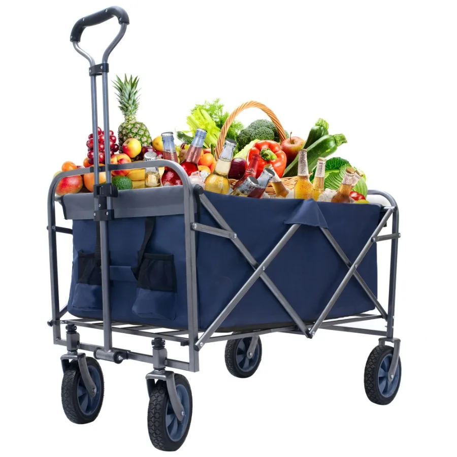 Outdoor Garden Multipurpose Micro Collapsible Beach Trolley Cart Camping Folding Wagon
Outdoor Garden Multipurpose Micro Collapsible Beach Trolley Cart Camping Folding Wagon